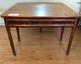 Cherry Empire with Single Drop Leaf Table 