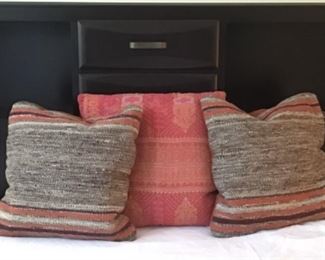 Set of 3 Decorative Pillows (2- Pottery Barn ) 