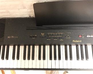 Roland Keyboard and Stand 1/2