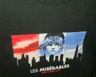 Les Miserables New York City Vintage T-Shirt