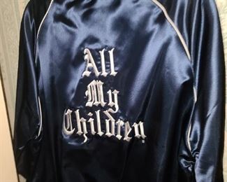 Original All My Children Crew Satin Jacket