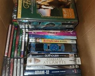 DVDs (Complete Series, Individual, MOST STILL SEALED!)