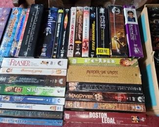 DVDs (Complete Series, Individual, MOST STILL SEALED!)