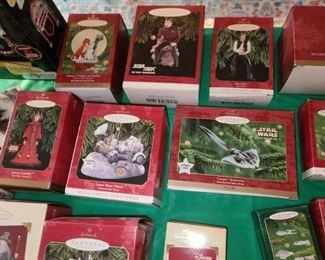Pop Culture Hallmark Ornaments (Vintage & Contemporary With Original Boxes)