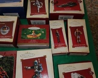 Pop Culture Hallmark Ornaments (Vintage & Contemporary With Original Boxes)