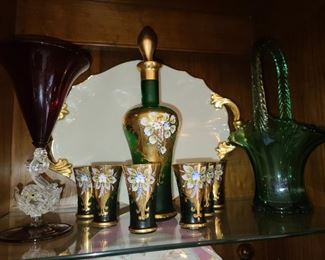 Hand Blown Fish Glass