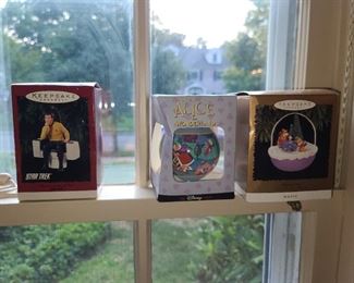 Pop Culture Hallmark Ornaments (Vintage & Contemporary With Original Boxes)