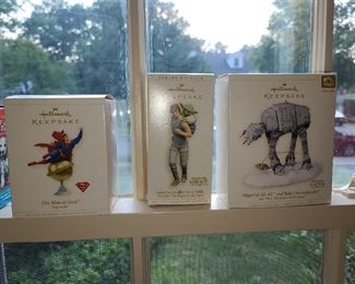 Pop Culture Hallmark Ornaments (Vintage & Contemporary With Original Boxes)