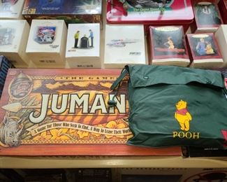 Jumanji Board Game & Pooh Poncho