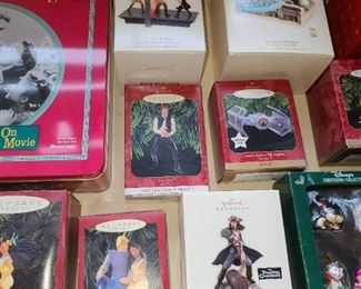 Pop Culture Hallmark Ornaments (Vintage & Contemporary With Original Boxes)