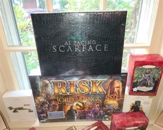 Al Pacino Scarface DVD Collector's Set & Lord Of The Rings Risk