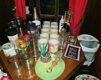 Assorted China & Glassware