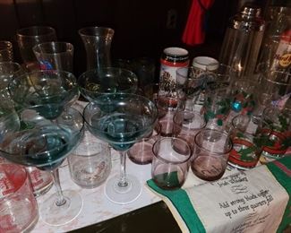 Assorted China & Glassware