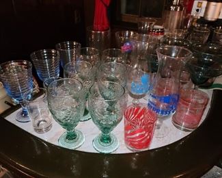 Assorted China & Glassware