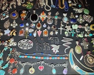 Sterling Silver Jewelry (SOOO MUCH MORE AVAILABLE THAN PICTURED!)