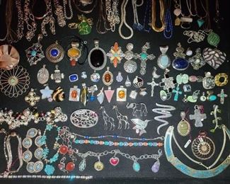 Sterling Silver Jewelry (SOOO MUCH MORE AVAILABLE THAN PICTURED!)