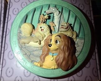 Disney 3D Sculpture Plate