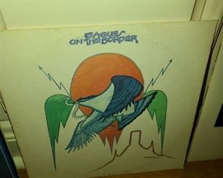 LP Record - Eagle On The Border