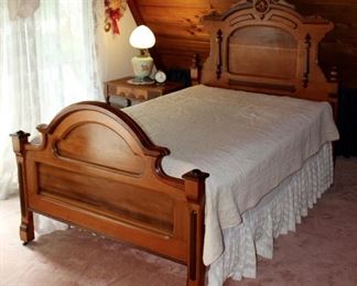 Antique Eastlake Style Bed Frame