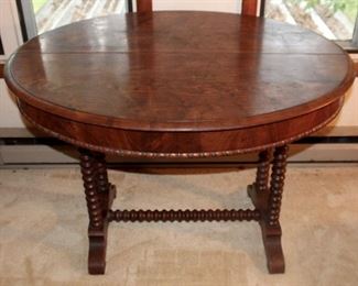 Antique Spindle Frame Table