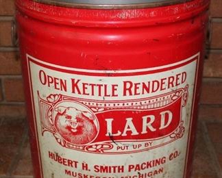 Vintage Lard Can