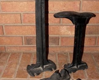 Antique Cast Iron Shoe Repair Stands