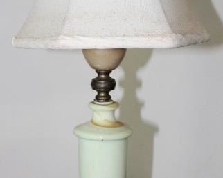 Vintage Alabaster Table Lamp