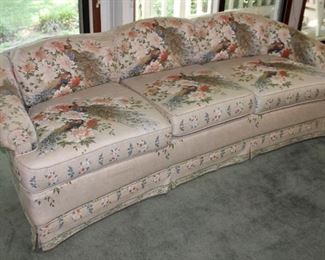 Vintage Peacock Sofa