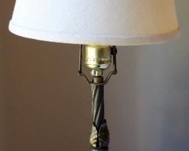 Vintage Brass Ship Lamp