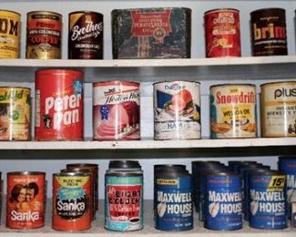 Vintage Product Cans
