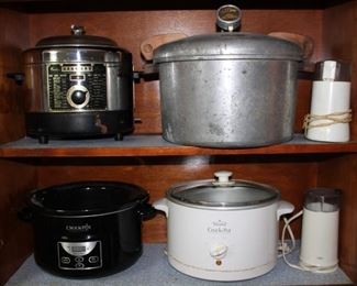 Crock Pots & Pressure Cookers
