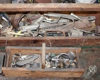 Vintage Wooden Tool Caddies