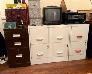 Office file cabinets with keys