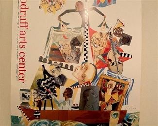 Signed by artist poster