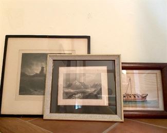 Framed art photography lithographs and more