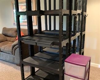 Plastic Shelving Units