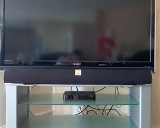 Sharp TV Vizio Sound Bar Stand
