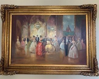 Signed Original JELASCEK Oil on Canvas