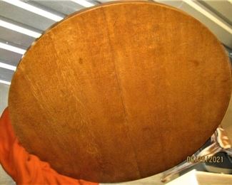 top of oak coffee table Asking $65