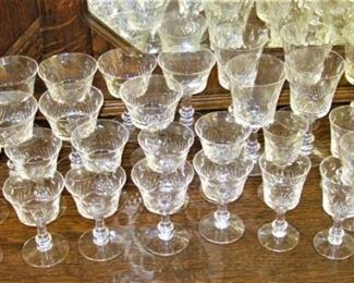 Fostoria Brighton Pattern Stemware Asking $45 for All