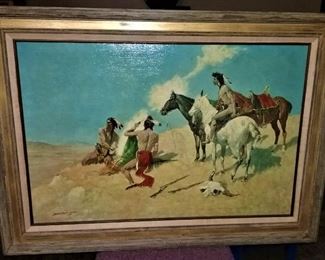 Remington Print Smoke Signals $25