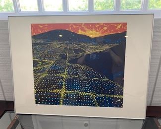 Peter Alexander lithograph, Hallelujah I