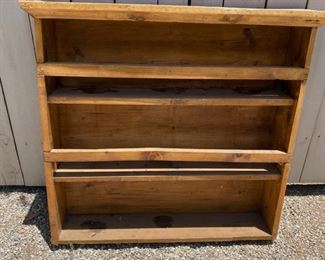 antique Welch cupboard.