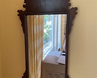 18th century Mahogany Philadelphia Chippendale Mirror.