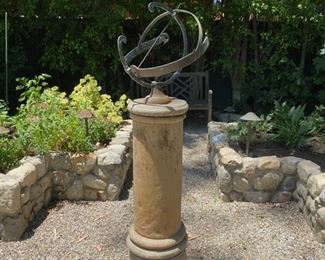 Garden Armillary, Sundial $900
