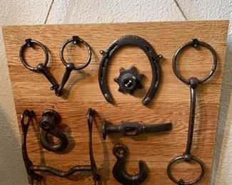 Antique farm accessories