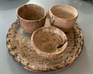 McCarty pottery serving set