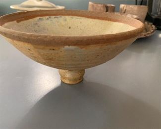 unique pottery bowl