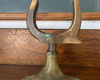 heavy brass oar lock