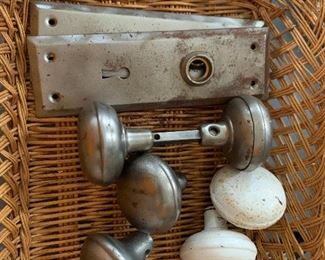 vintage door knobs